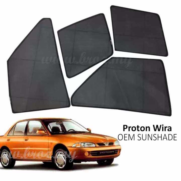 Custom Fit OEM Sunshades/ Sun shades for Proton Wira (4PCS 