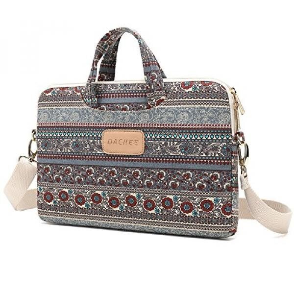 Dachee 2015 Baru Bohemian Laptop Kurir Tas 15 Inch Laptop Briefcase 15.4 Inch/15.6 Inch untuk MacBook Pro 15 /Dell/Ponsel/Lenovo/Sony/TOSHIBA/Asus/Acer/Samsung Laptop Bahu Tas- internasional