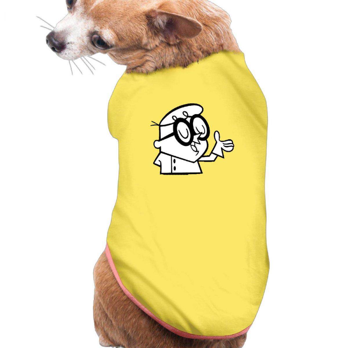 Dexter Laboratorium Hewan Peliharaan Persediaan Peliharaan T-shirt Anjing T Shirt-Internasional