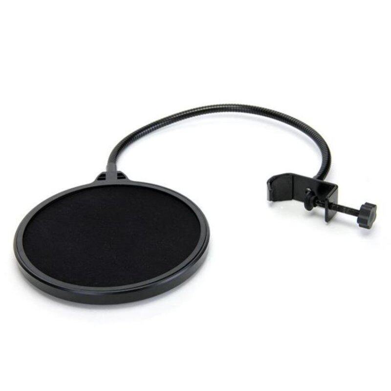 DHS Studio Microphones Mic Pop Filter Mask Shield Protection - intl