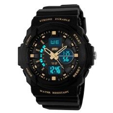 Tampilan Digital LED Jam Tangan Olahaga untuk Pria Wanita Anak Kuarsa Jam Olahraga Relojes Multifungsi Jam Tangan Remaja Laki-laki