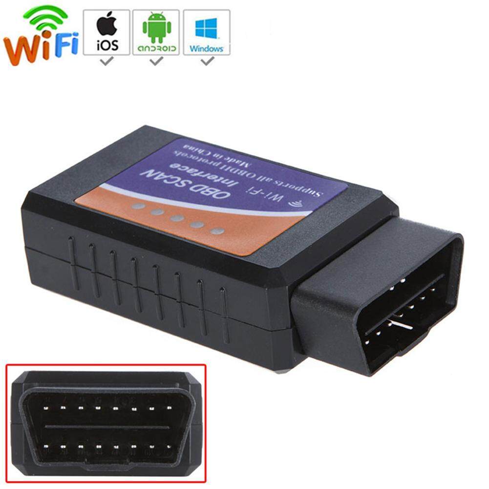 Bintang Mallelm 327 Wifi V1.5 OBD2 Mobil OBDII Pemindai Diagnostik PIC18F25K80 Chip OBD 2 Auto Pembaca Kode Android/IOS Diagnostik Alat model: a-WB18A-H Tipe: Netral