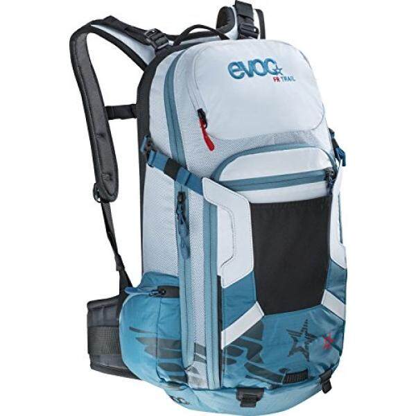 EVOC Damen FR Trail Wanita 20L Protektor Ransel, Copen Biru-Putih S-Intl