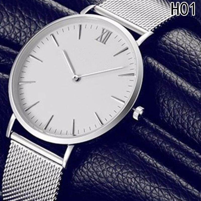 Fancyqube New mens thin business casual stencil mens watch H01 Malaysia