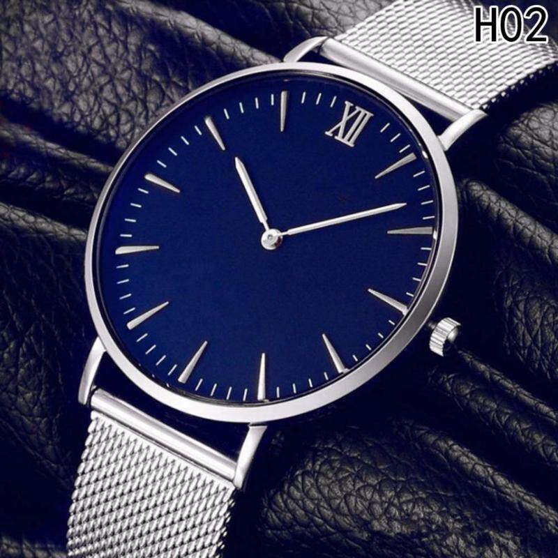 Fancyqube New mens thin business casual stencil mens watch H02 Malaysia