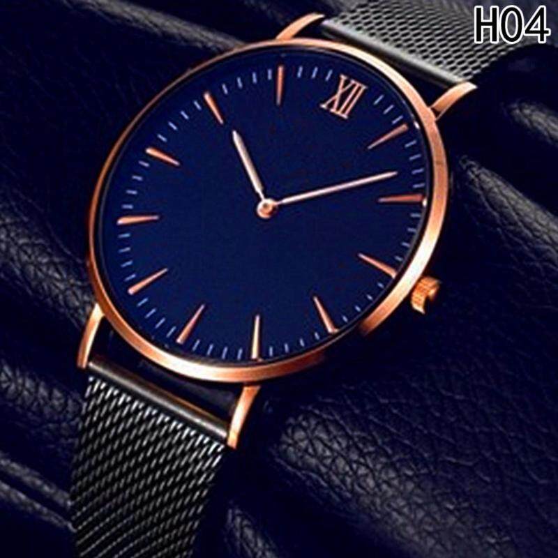 Fancyqube New mens thin business casual stencil mens watch H04 Malaysia