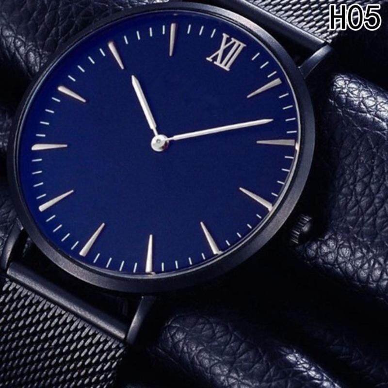 Fancyqube New mens thin business casual stencil mens watch H05 Malaysia