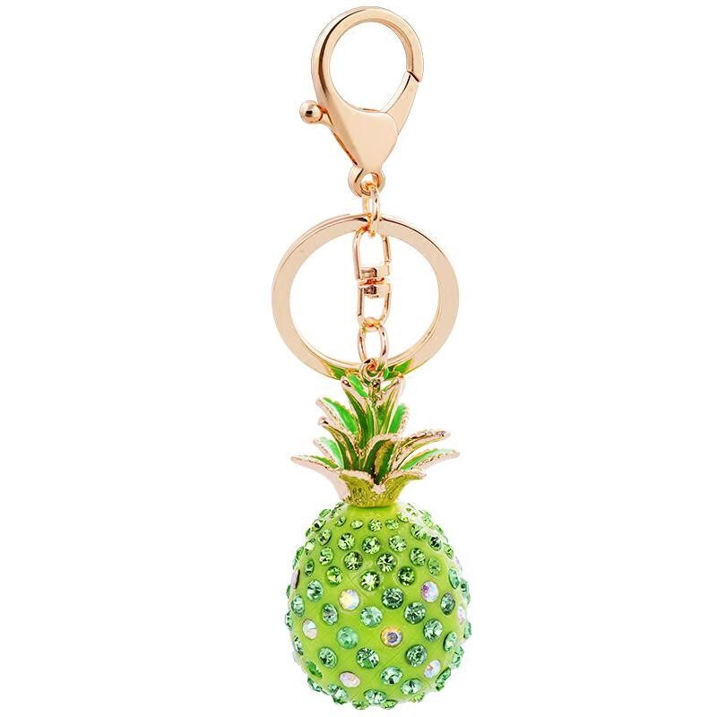 Modis Hadiah Kreatif Halus Taiwan Pineapple Resin Nanas Gantungan Kunci Gantung Tas Aksesoris Aksesoris-Internasional