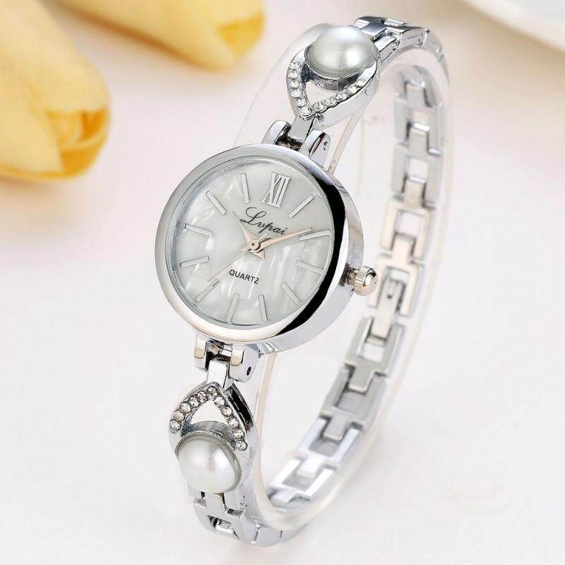 Fashion Women Stainless Steel Crystal Dial Quartz Bracelet Luxury Wrist Watch C Malaysia