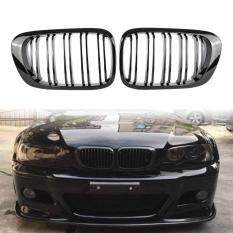 Untuk BMW E46 318I 320I 325I 330I 1998-2002 Depan Lebar Kisi Ginjal Pasangan