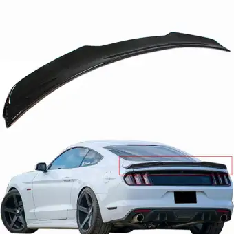 For Ford Mustang 2015 2017 Gt H Style Carbon Fiber Rear Trunk Spoiler Wing Lazada Ph