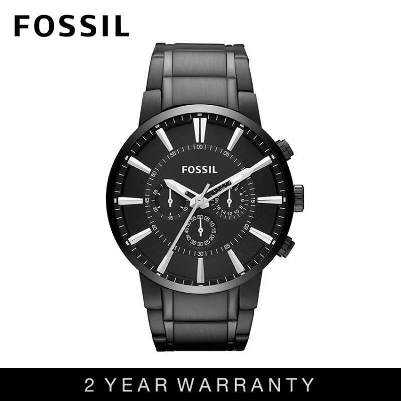 Fossil FS4778 Mens Townsman Chronograph Stainless Steel Watch Malaysia