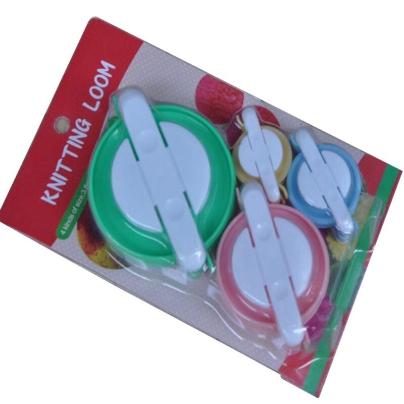 Four Season Big Sale 4pcs DIY Wool Knitting Craft Tool Set Pom-pom Maker for Fluff Ball Malaysia