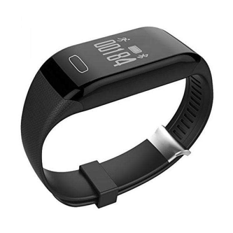 From USA Fitness Tracker with Heart Rate Monitor, Zomtop H3 Wireless Bluetooth Waterproof Touch Screen Smart Watch Healthy Wristband(Black) Malaysia