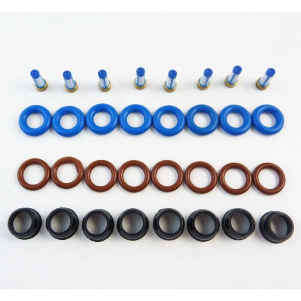 FUEL INJECTOR REPAIR KIT O-RINGS FILTERS FITS 1995-2002 KIA SPORTAGE 2.0L L4