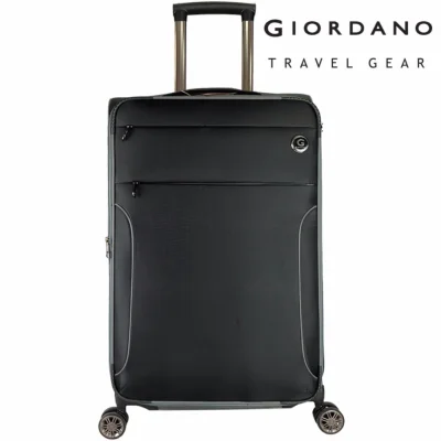 Giordano 20" Expandable EVA Cloth Soft Case Trolley Travel Luggage with Anti-theft Zipper GE 1705