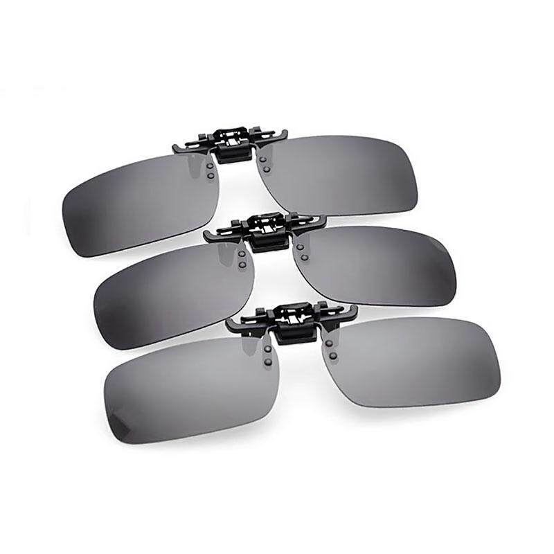 Grey fashion Mens Womens Polarized Clip on lens Driving Sunglasses Eyeglass Malaysia