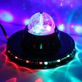 HKS Crystal RGB LED Club Disco Party KTV Rotating Magic Ball Stage Effect Light