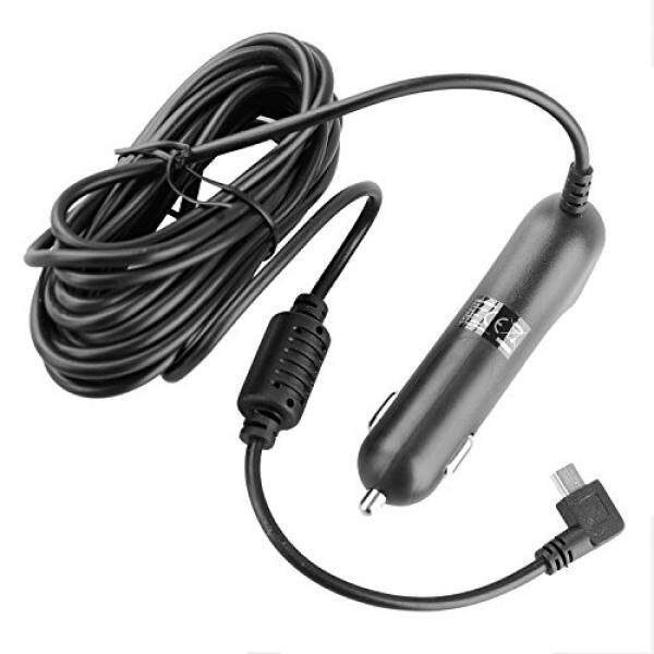Itrue Mobil Pengisi Daya 5 V. 2A Khusus untuk Dash Kamera (Ganda. WiFi. Gps Andmulti Fungsi) Magnetik Lingkaran untuk Mengurangi Gangguan Pada Carradio. Cocok untuk Kendaraan dari 12 V Sampai 24 V-Internasional