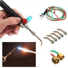 Perhiasan Alat Perbaikan Mikro Mini Praktis Gas Oksigen Asetilen Kecil Welding Solder dengan Selang Fleksibel Ukuran: 20*15*6 Cm