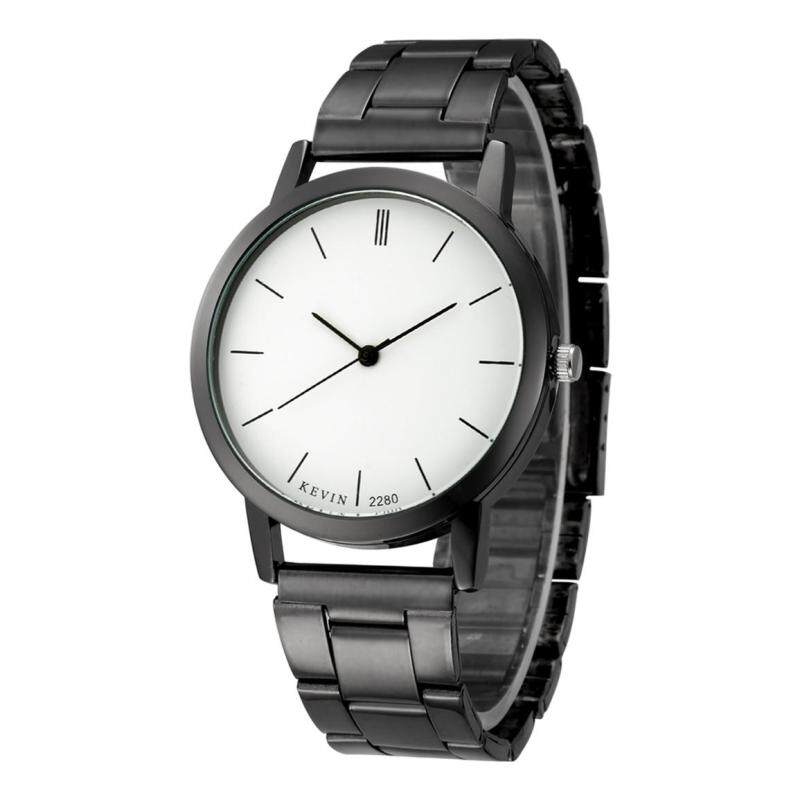 Kevin 2280 Couple Lovers Watches Mens Quartz Steel Strip Watches White Malaysia