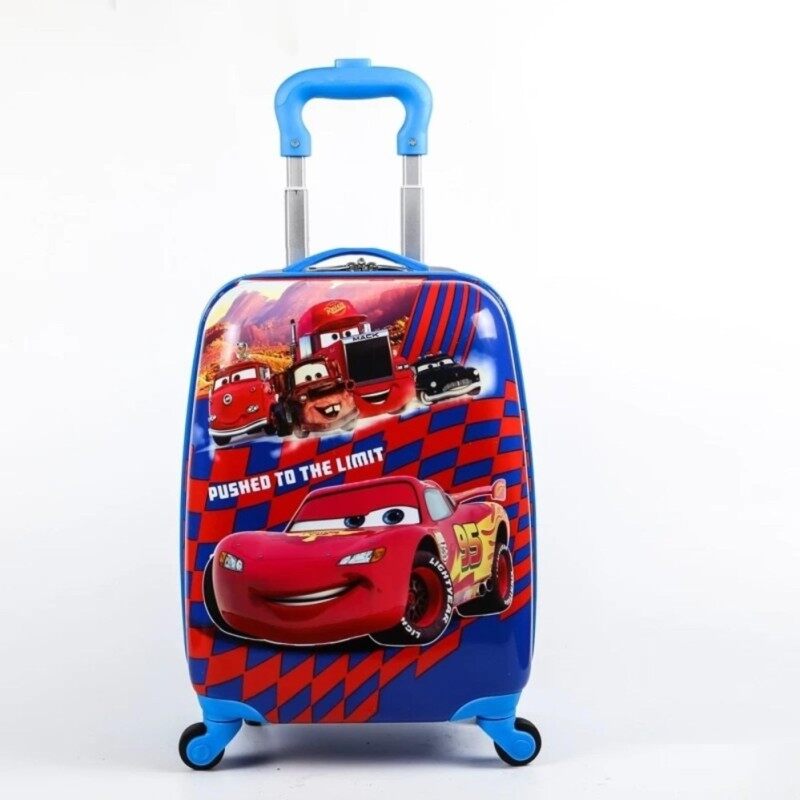 Kids Trolley Carry On Luggage Children Rolling Suitcase With Hard Shell For Boy Gift - intl