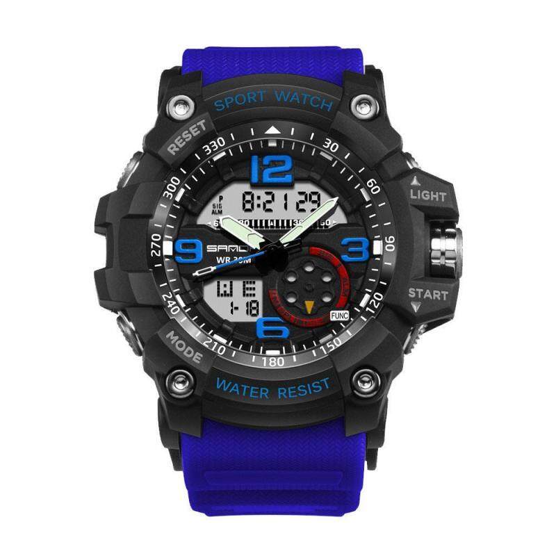 Kobwa SANDA Men Women Fashion Sports Watch Electronic Analog Quartz Watch Waterproof Swimming Military Digital Mens Wrist Watch Malaysia