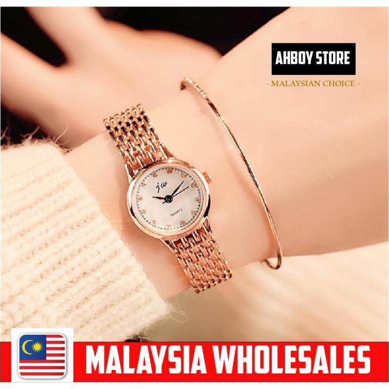 KR Fashion Office Lady School Girl Women Quartz Rose Gold Watches Watch Valentine Present Gift Malaysia