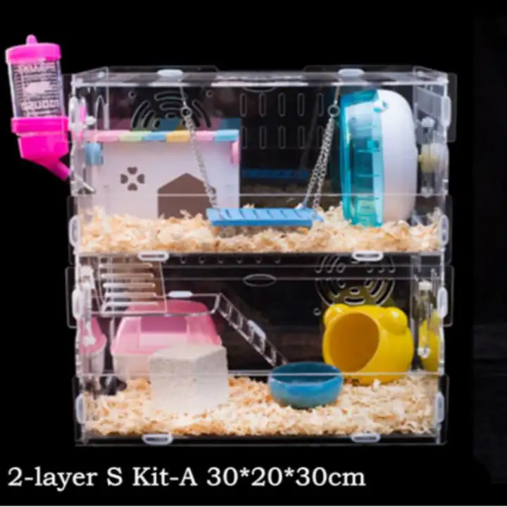 acrylic guinea pig cage