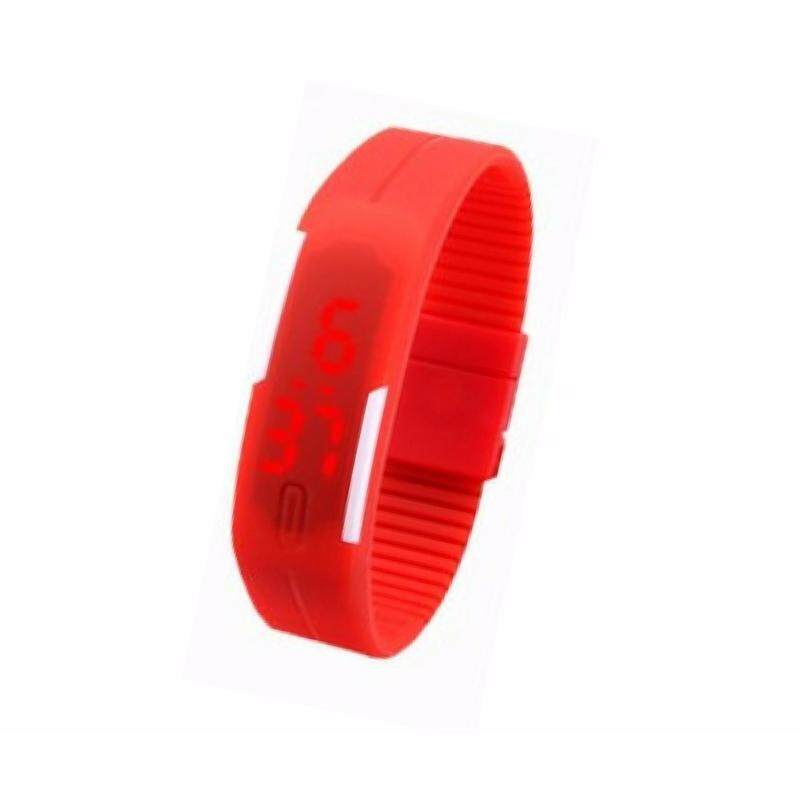 LED Sport/Waterproof/Touchscreen/UltraLight/Colourful Watch (Red) Malaysia