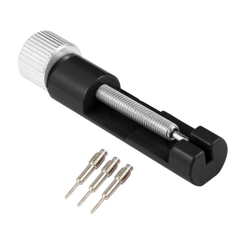 leegoal Watch Band Strap Link Pin Remover Repair Tool Kit For Watchmakers With 3 Extra Pins,Black Malaysia