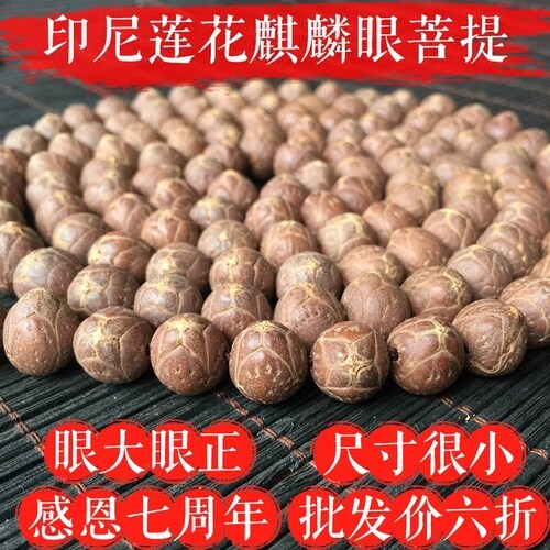 Lift Yang Dipilih dengan Cermat Indonesia Lotus Qi Lin Mata Manik Xuan Bodhi 108 Gelang Pria-Intl