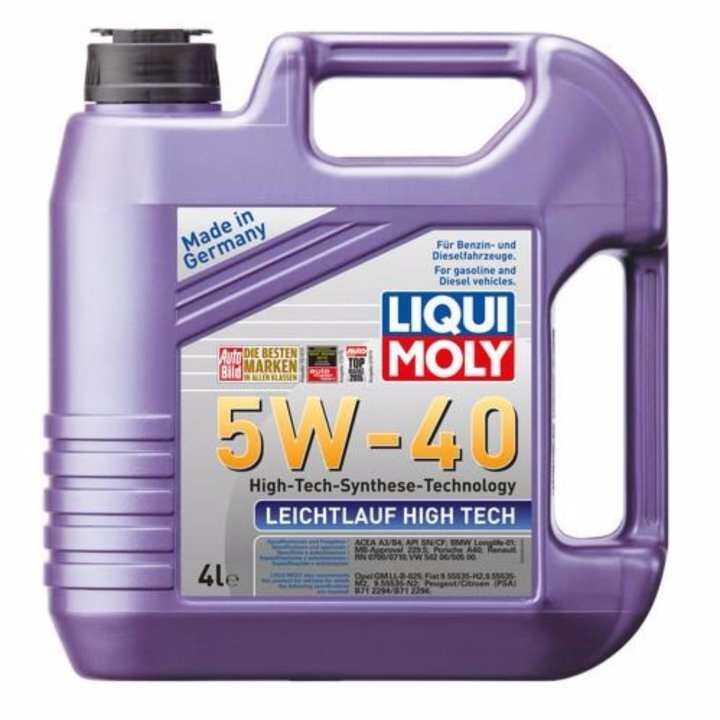 Liqui Moly Fully Synthetic Engine Oil Leichtlauf High Tech API SN 5W40