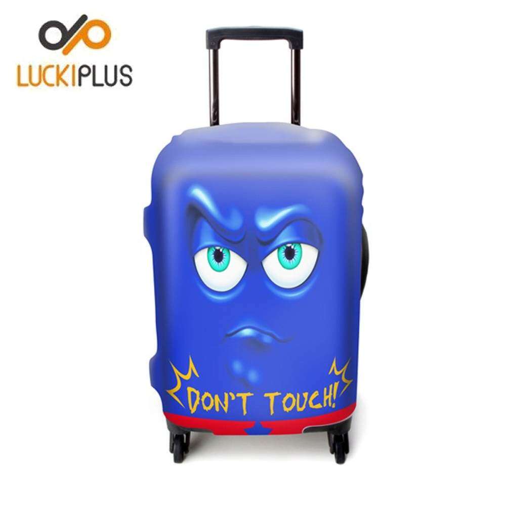 Eyqtous Luckiplus Tas Koper Perjalanan Penutup Pelindung Koper Lentur Pelindung Debu 23-25 Cover Kualitas
