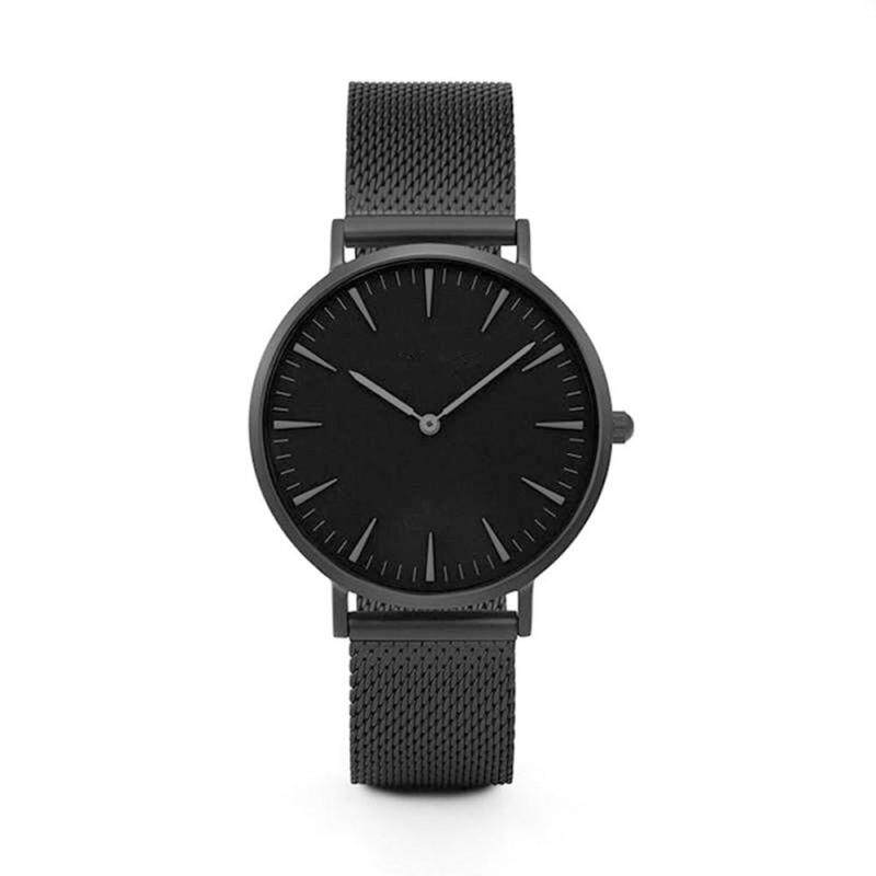 Luxury Women Men Stainless Steel Watch Analog Quartz Bracelet Wrist Watches New Malaysia