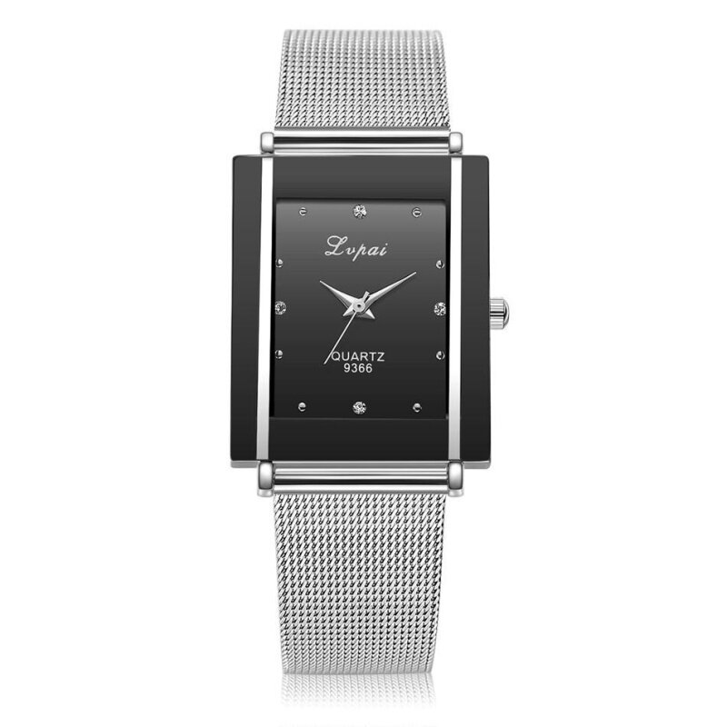 LVPAI Watches Women Quartz Wristwatch Clock Ladies Dress Gift Watches Black Malaysia