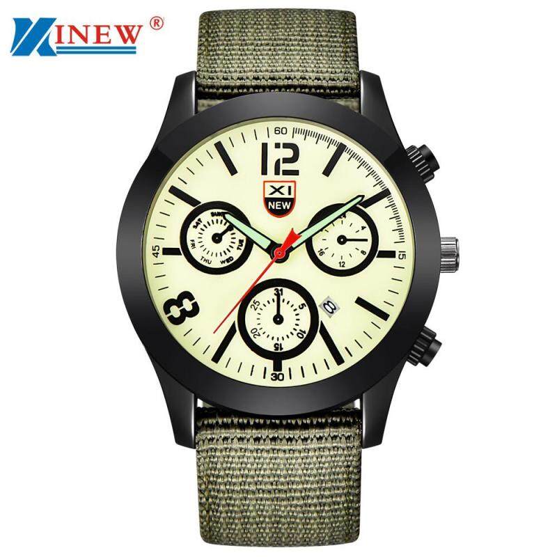 Mens Military Quartz Army Watch Black Date Luxury Sport Luminous Wrist Watch Green Malaysia