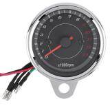 Motorcycle Backlight 12V Tachometer Speedometer Tacho Gauge 0-13000 RPM