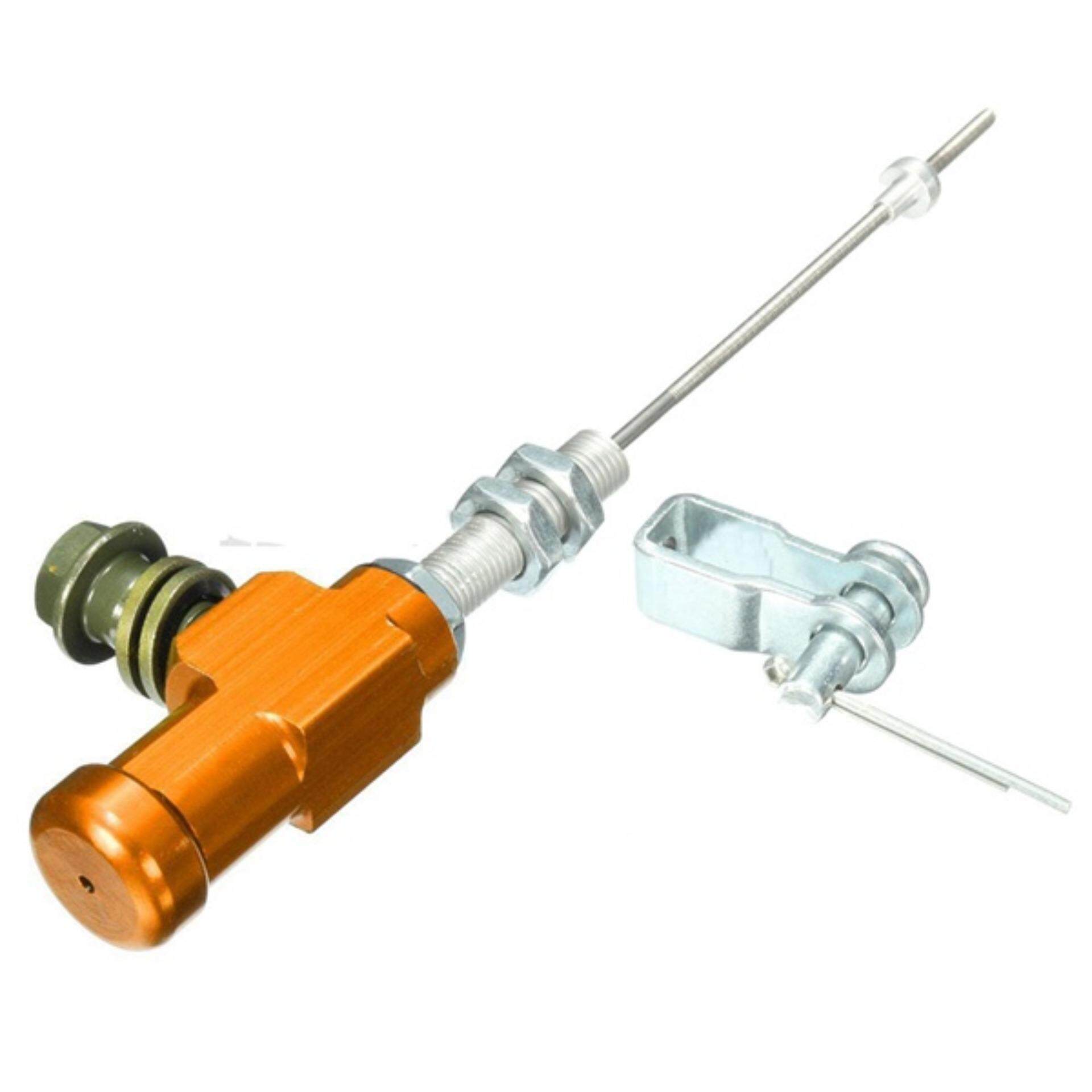 Motor Hidrolik Clutch Silinder Batang Rem Pompa M10x1.25mm Aluminium Emas-Internasional