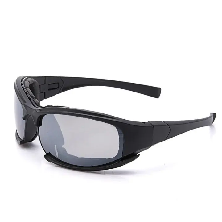 Windproof Polarized Motorcycle Lens Sun Glasses Riding Cycling Biker Sports Wrap