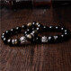 Alami Pelangi Mata Hitam Yao Batu Pi Xiu Gelang Pria Buka Lampu Wanita Emas untuk Memamerkan gelang Batu Pecinta Daftar Belok Tasbih Budha Tangan Tali-Internasional