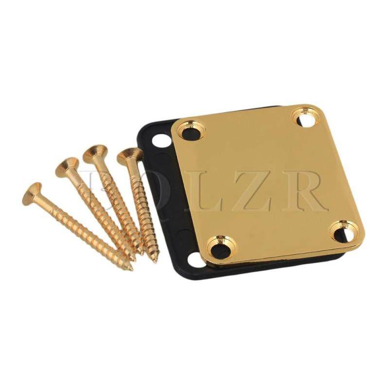 Neck Plate w/ Screw For Guitar Gold Malaysia