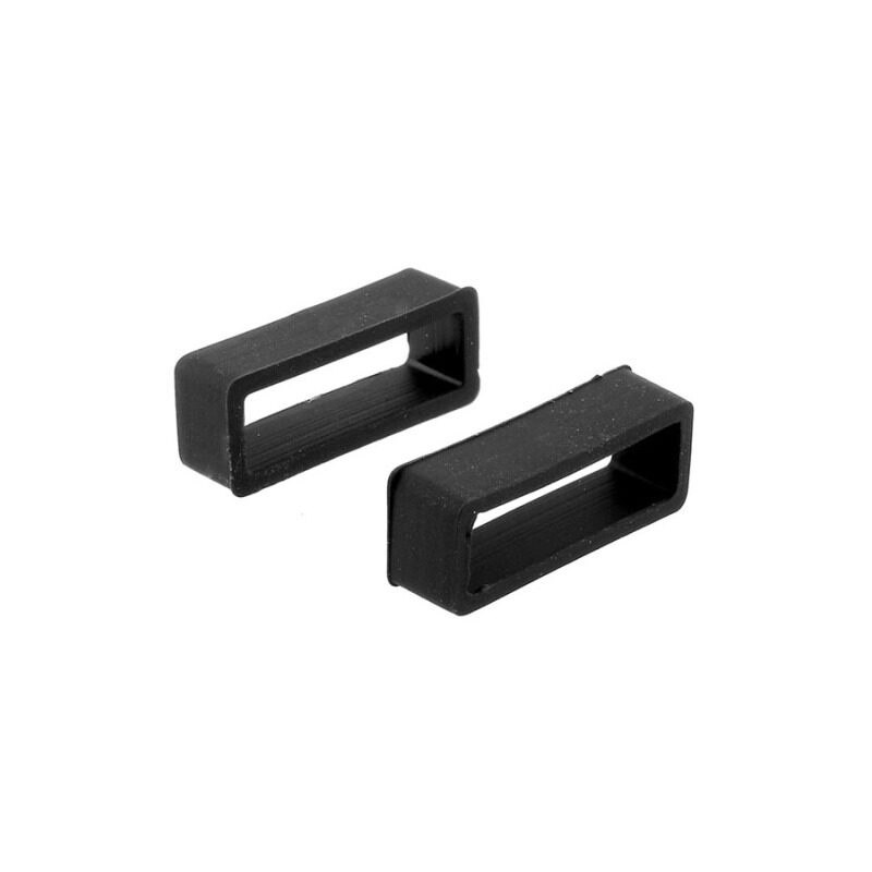 New Black Silicone Watch Strap Hoop Loop Retainer Buckle Holder Locker Malaysia