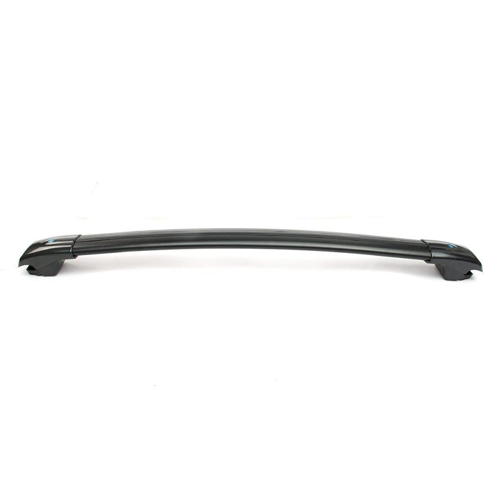 Baru Rak Atap Bar Silang untuk Jeep Cherokee 2014 2015 2016 2017 Hitam-Internasional