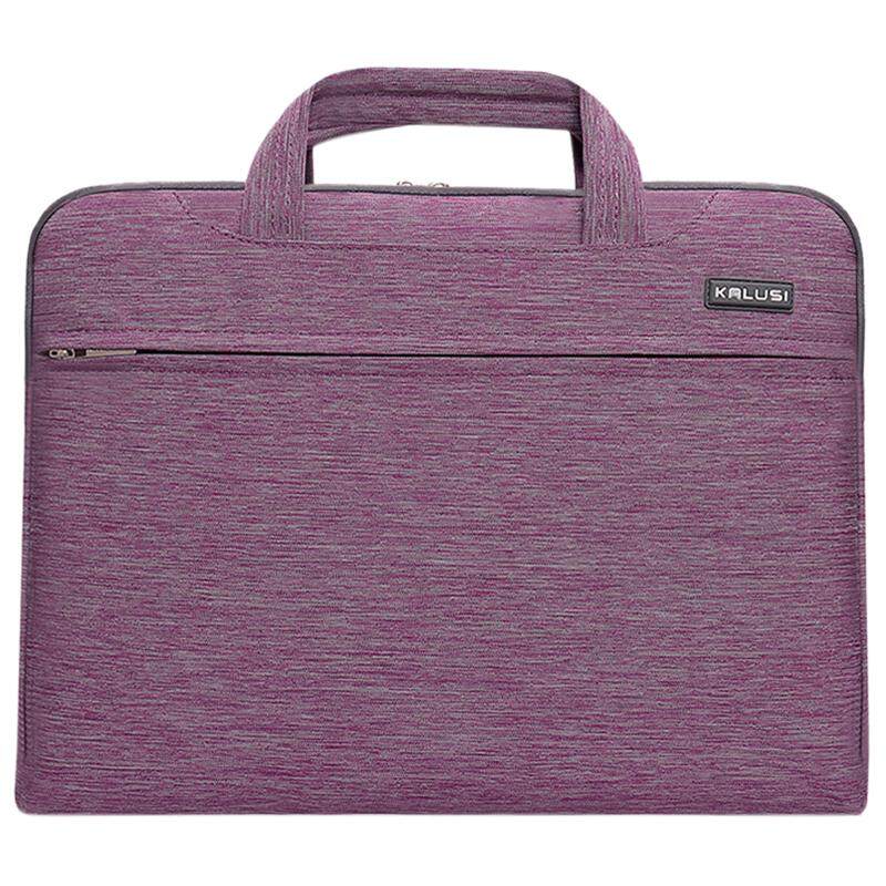 Anti-AIR Baru Arrival Tas Laptop Tas Laptop Buku Catatan Sarung Tas 11 Inch untuk Apple Lenovo Dell Tas Komputer (denim Ungu) -Internasional