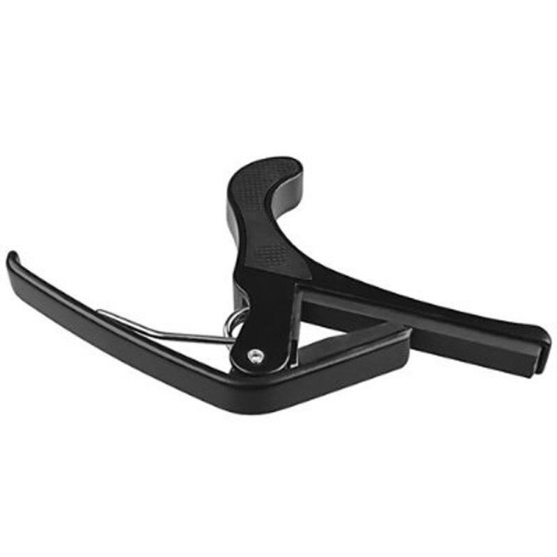 niceEshop Premium Quick Change Folk Acoustic Electric Guitar Banjo Capo Key Clamp,Black Malaysia