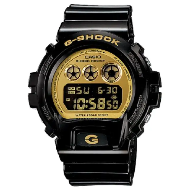 g shock hitam gold