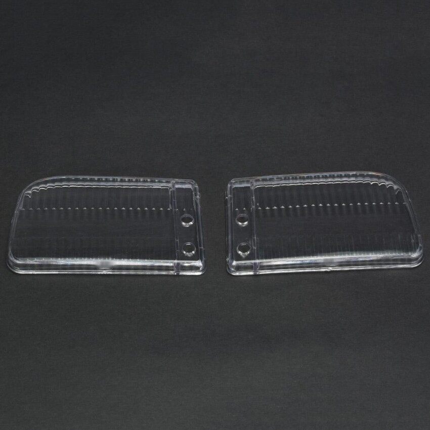 Sepasang Lampu Kabut Penutup Lensa Pelindung untuk BMW E30 3-Series1985-1993-Intl
