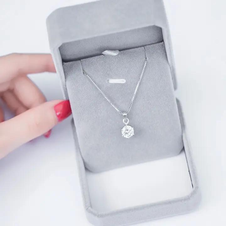 necklace for girlfriend silver