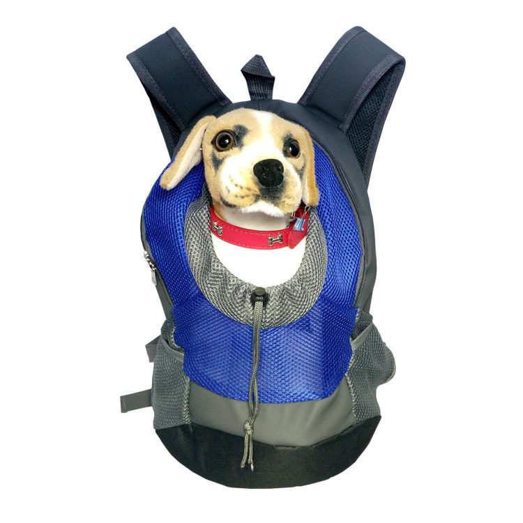 Kain Oxford Doggy Catty Bernapas Tas Carrier Ransel (Warna: Utama PIC; S: 35*30*14 Cm)-Intl